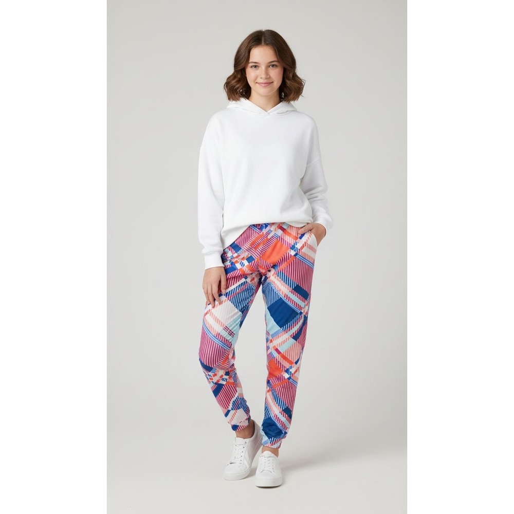 Womens Jogger Unbranded Teen Girls‎ Colorful Elastic Waist Jogger Size M